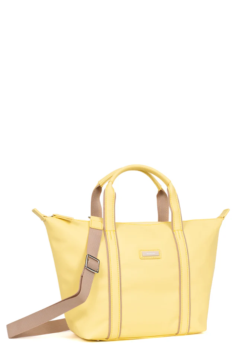 BORSA A MANO CON TRACOLLA HEXAGONA LINEA TARA