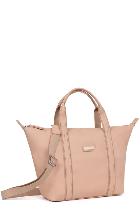 BORSA A MANO CON TRACOLLA HEXAGONA LINEA TARA