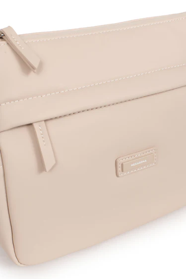 BORSA  A TRACOLLA HEXAGONA LINEA TARA
