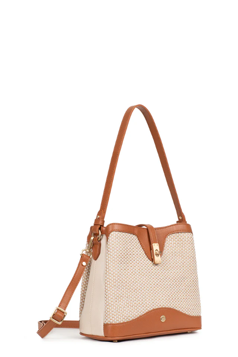 BORSA A TRACOLLA HEXAGONA LINEA GIUDITTA