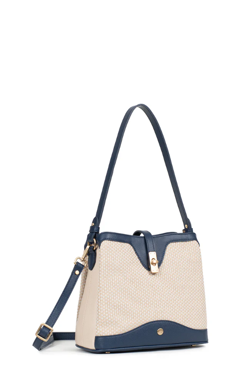 BORSA A TRACOLLA HEXAGONA LINEA GIUDITTA