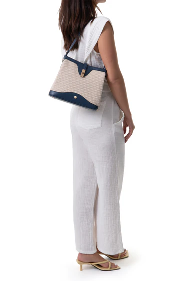 BORSA A TRACOLLA HEXAGONA LINEA GIUDITTA
