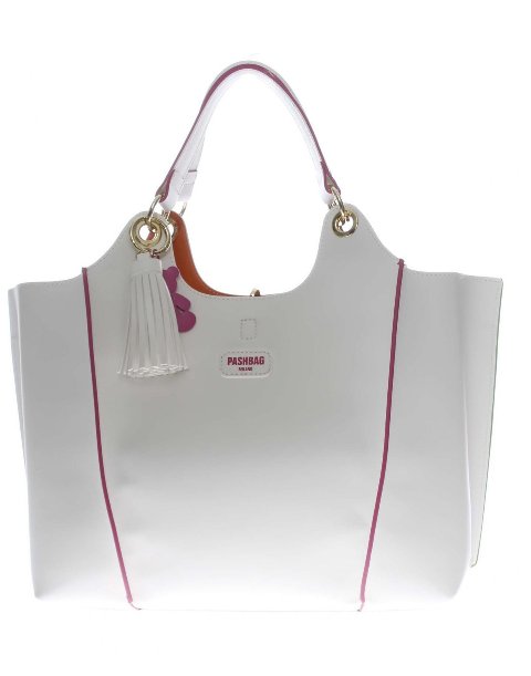 BORSA  A MANO BIANCA ILLUSION PASHBAG WINONA