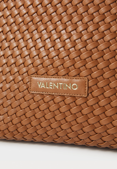 TRACOLLA INTRECCIATA CUOIO VALENTINO Shantel VBS8Y607