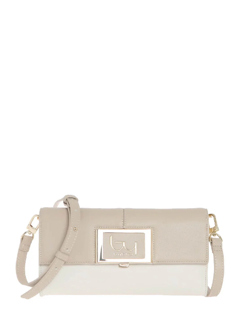Pochette Bicolor Beige Panna By Byblos ETHER