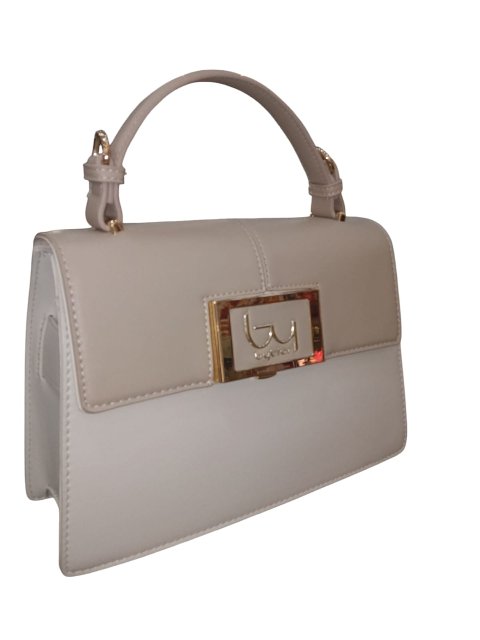Borsa a Mano  Bicolor Beige Panna By Byblos ETHER