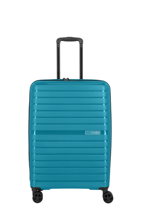 Set 3 trolley grande - medio - cabina  petrolio TRAVELITE Linea Trient