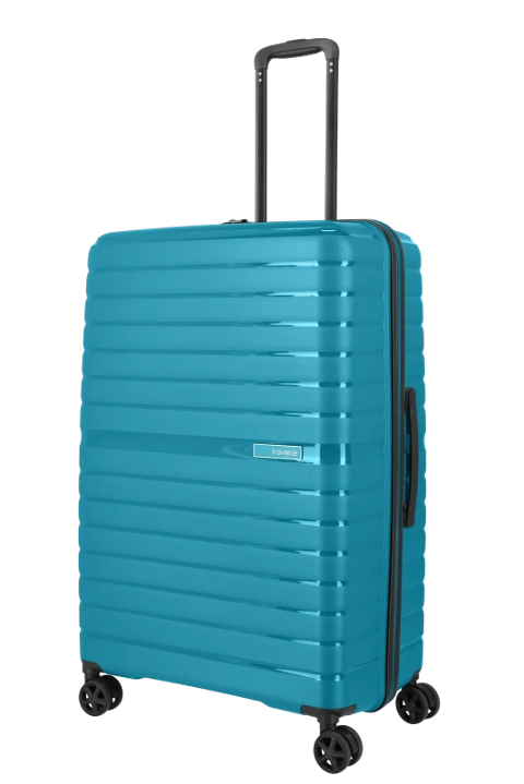 Set 3 trolley grande - medio - cabina  petrolio TRAVELITE Linea Trient