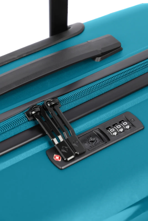 Set 3 trolley grande - medio - cabina  petrolio TRAVELITE Linea Trient