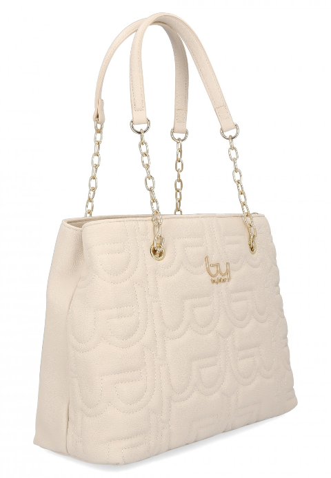 BORSA  SHOPPER CON CATENE CIPRIA By Byblos LINEA TURCHESE
