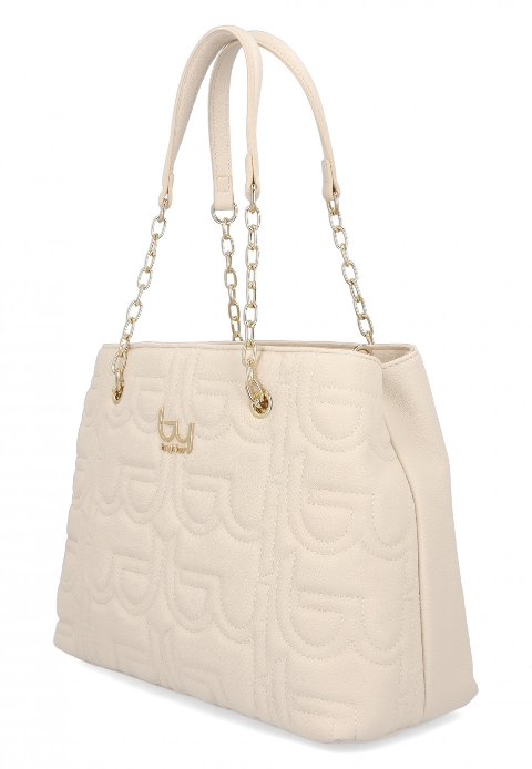 BORSA  SHOPPER CON CATENE CIPRIA By Byblos LINEA TURCHESE