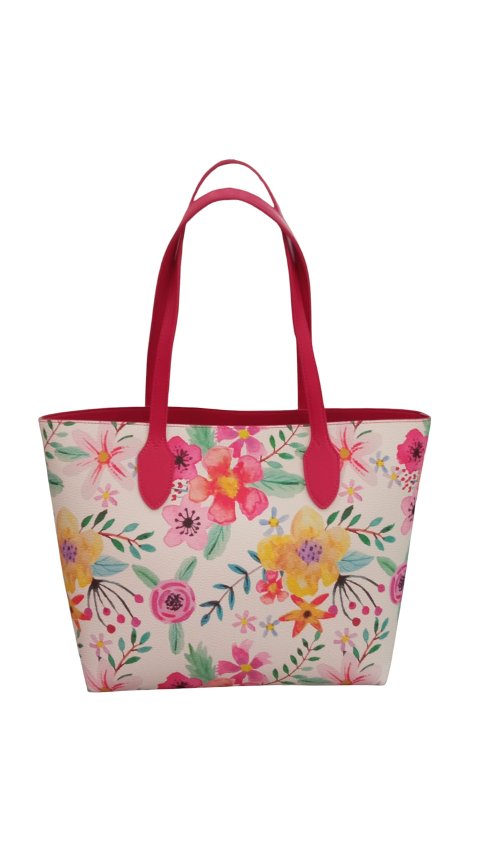 BORSA SHOPPER  BIANCO  WONDERLAND PASHBAG Kate