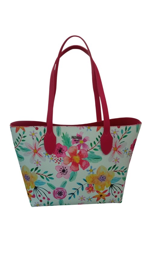 BORSA SHOPPER  BIANCO  WONDERLAND PASHBAG Kate