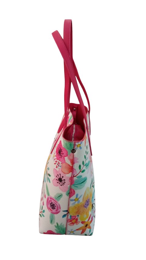 BORSA SHOPPER  BIANCO  WONDERLAND PASHBAG Kate