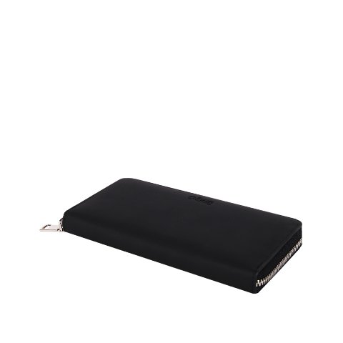 Portafoglio in tessuto gommato con zip O bag O wally