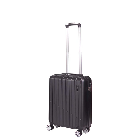Trolley Cabina  in ABS, 4 ruote nero RAVIZZONI LINEA STELVIO