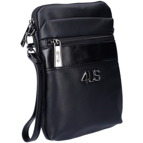 BORSELLO UOMO NERO 4US CESARE PACIOTTI 4US CROSS BAG