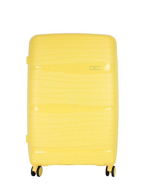 Set 3 trolley grande - medio - cabina  Giallo By Byblos