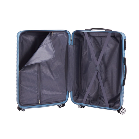 Trolley  4 Ruote Cabina  blu RAVIZZONI linea Svezia