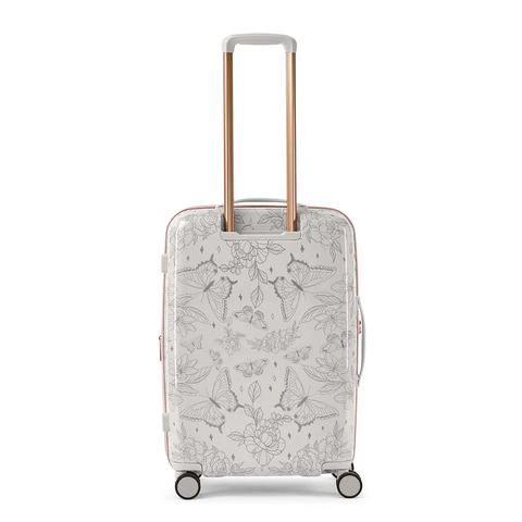 Trolley 4 ruote espandibile 64 cm  butterfly BRACCIALINI LINEA ARTE