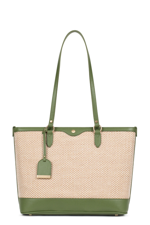 BORSA SHOPPER  A4 VERDE 6520142 HEXAGONA LINEA GIUDITTA