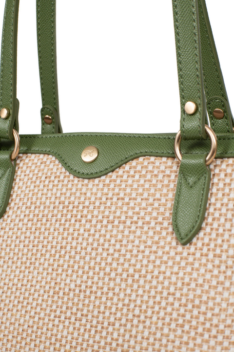 BORSA SHOPPER  A4 VERDE 6520142 HEXAGONA LINEA GIUDITTA
