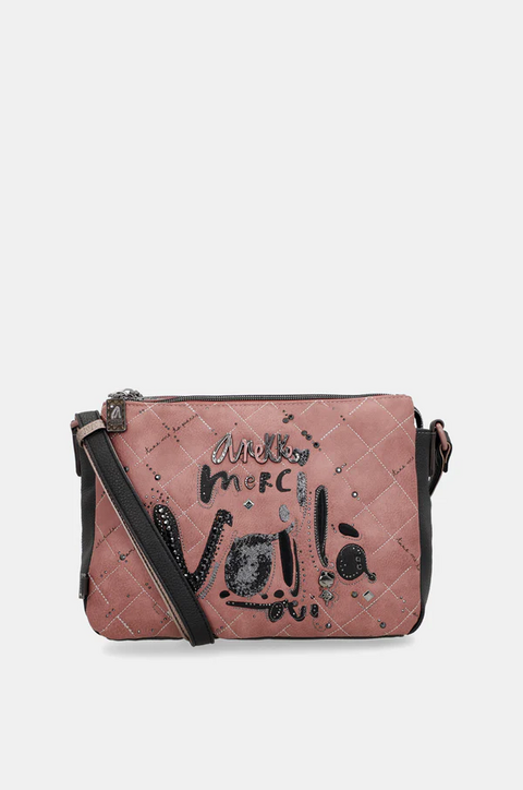 BORSA A TRACOLLA  3 SCOMPARTI ANEKKE Linea Parisian
