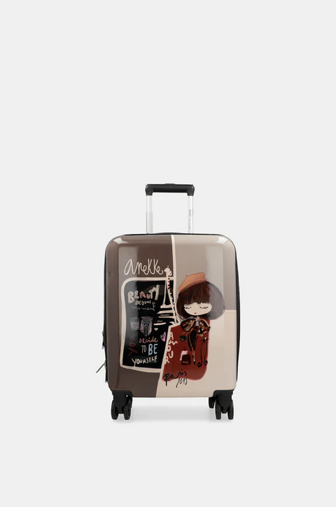 Trolley 4 ruote espandibile 55 cm ANEKKE Linea MADEMOISELLE