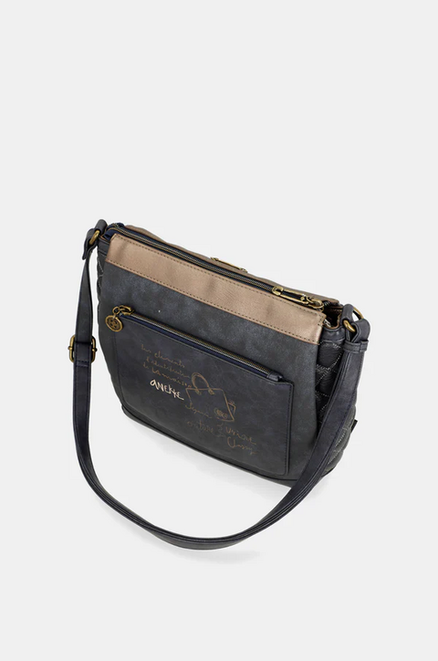 BORSA A TRACOLLA  3 SCOMPARTI ANEKKE Linea Boutique