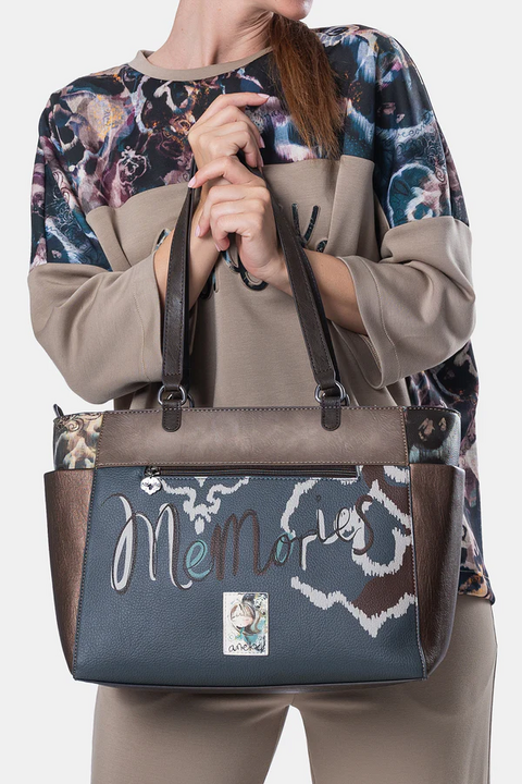 BORSA SHOPPER ANEKKE Linea MANIFESTO