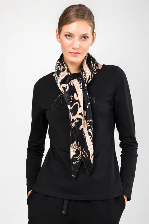 Foulard quadrato arricciato ANEKKE Linea Intentions