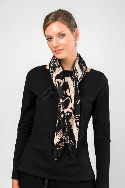 Foulard quadrato arricciato ANEKKE Linea Intentions