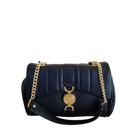 BORSA  A TRACOLLA CON PATTA  NERA 4US CESARE PACIOTTI 4US KEIRA