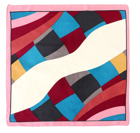 Foulard quadrato Seta Colori assortiti G802 lumberjack 70 x 70 cm