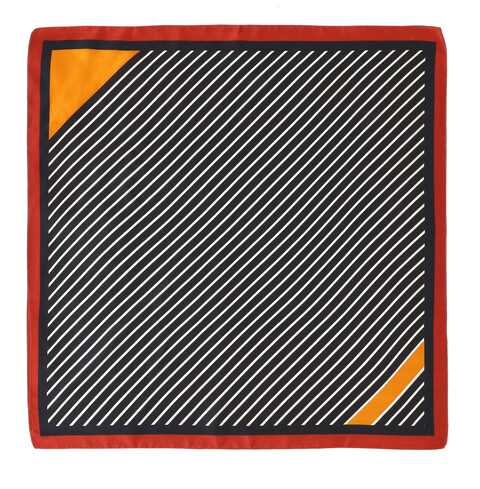 Foulard quadrato Seta Colori assortiti G814 lumberjack 90 x 90 cm
