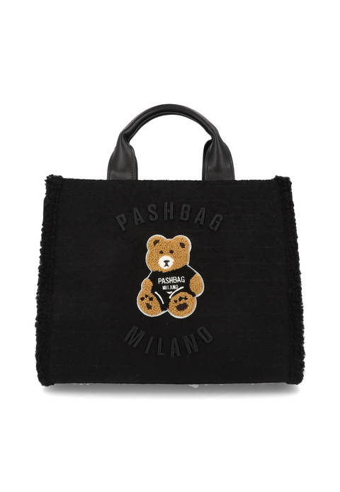 BORSA  A MANO CON TRACOLLA NERA PASHBAG Marge