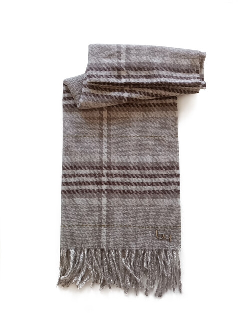 SCIARPA RIGATA CON FRANGIE   180 x 65 CM By Byblos CON  FRANGIE