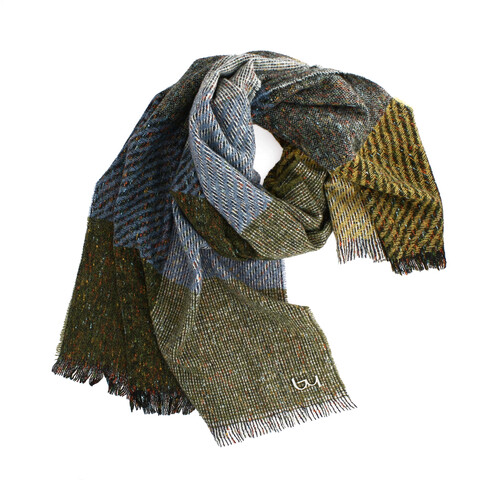 SCIARPA  DONNA  183 x 65 CM By Byblos SCACCHIERA RIGATA