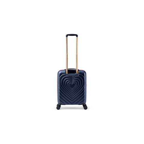 Trolley 4 ruote 55 cm  BLU BRACCIALINI LINEA O CORE
