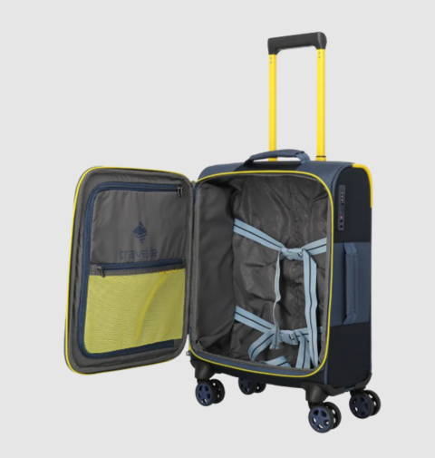 TROLLEY  CABINA  TESSUTO 4 ruote TRAVELITE COLOR CRAZE