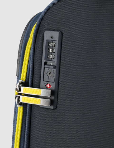 TROLLEY  CABINA  TESSUTO 4 ruote TRAVELITE COLOR CRAZE