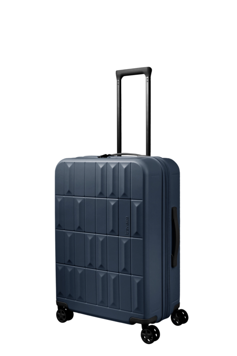 Set 3 trolley grande - medio - cabina Espandibile BLU TRAVELITE Linea Pannello