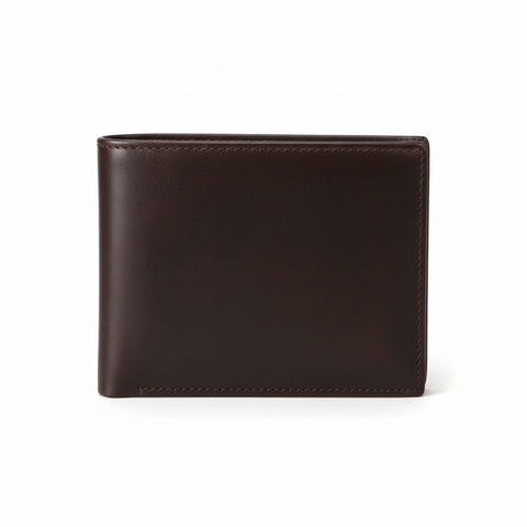 PORTAFOGLIO UOMO IN PELLE DARK BROWN Harmont & Blaine