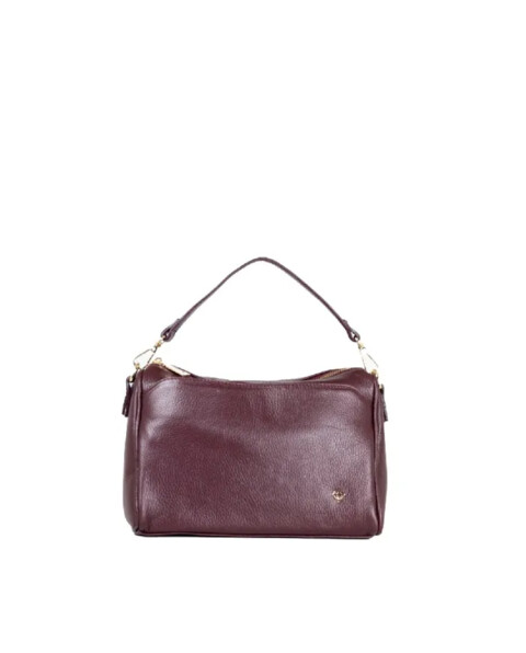 Borsa Tracolla in pelle  Bordo Caleidos linea pelle