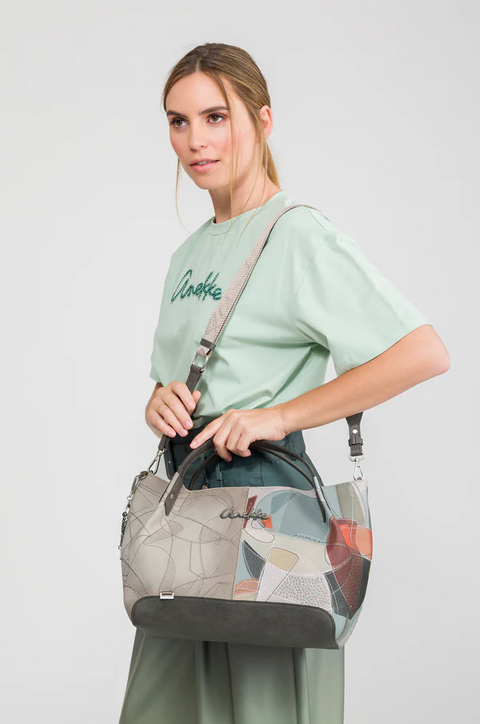 BORSA A MANO CON TRACOLLA ANEKKE Linea AURALIS