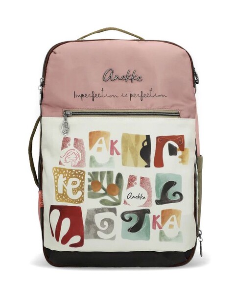 BORSA A ZAINO ESPANDIBILE Porta P/C DA VIAGGIO ANEKKE Linea AMPHORA