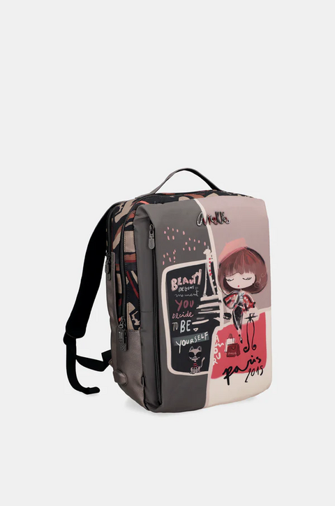 BORSA A ZAINO Porta P/C da viaggio ANEKKE Linea MADEMOISELLE