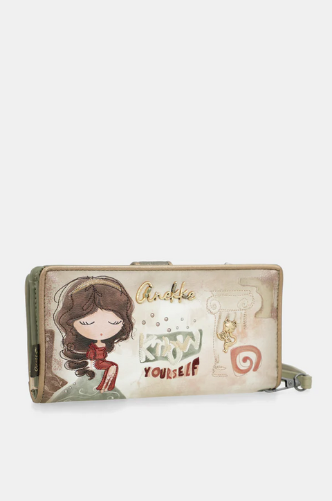 PORTAFOGLIO DONNA  GRANDE RFID ANEKKE Linea Muse