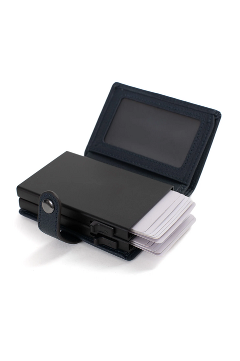 Porta Carte Credito  pelle RFID 12 slot 468368 HEXAGONA Confort