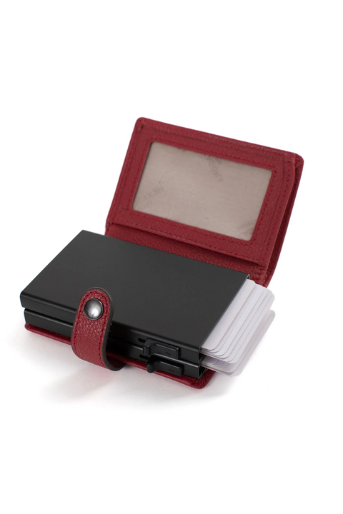 Porta Carte Credito  pelle RFID 12 slot 468368 HEXAGONA Confort